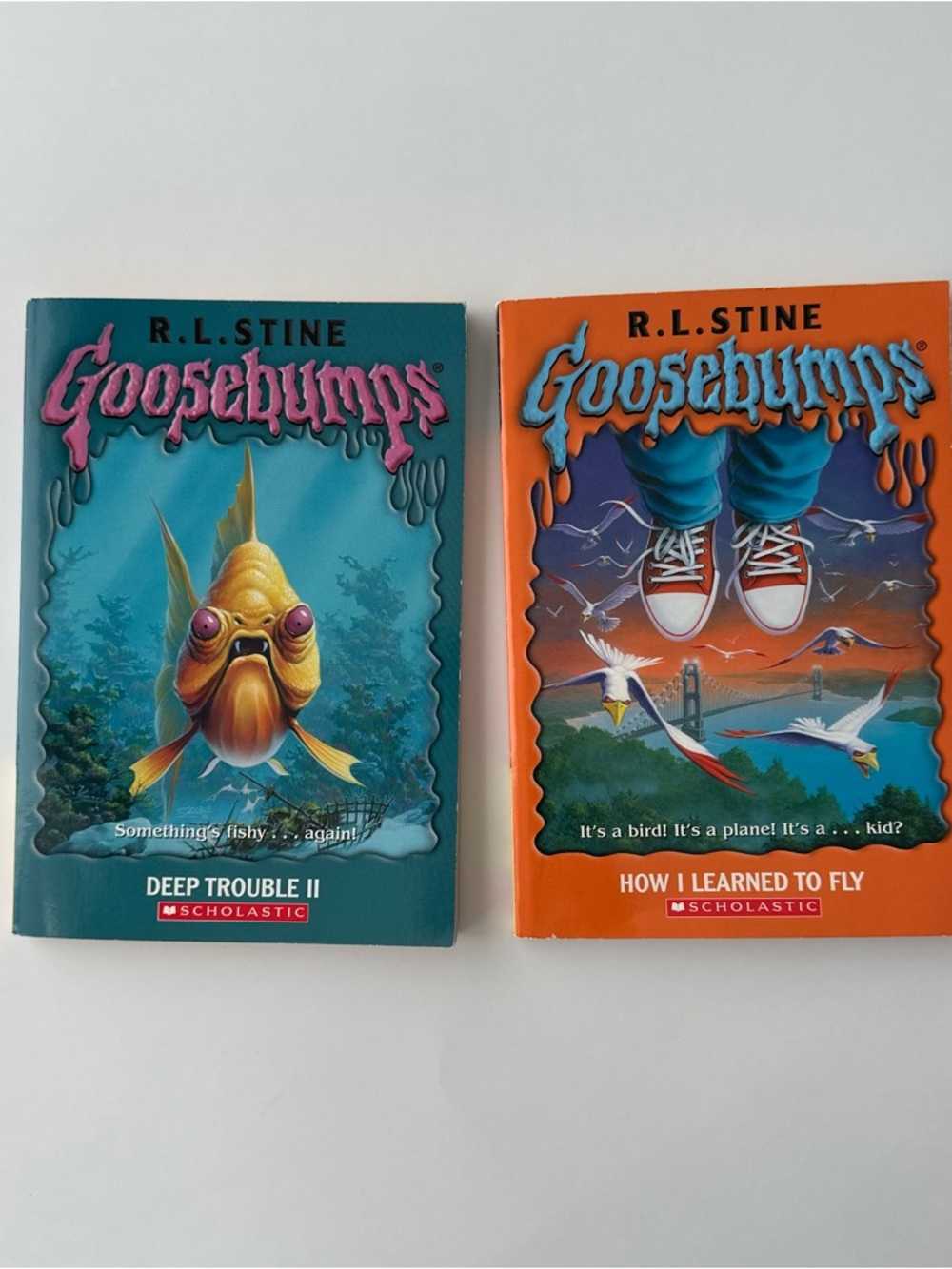 Vintage Goosebumps Paperback Book Lot
